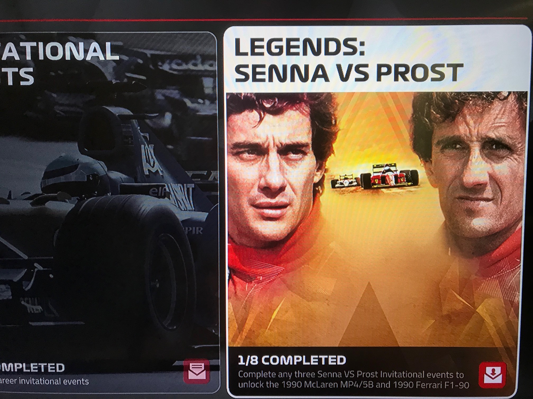 Senna prost hot sale f1 2019